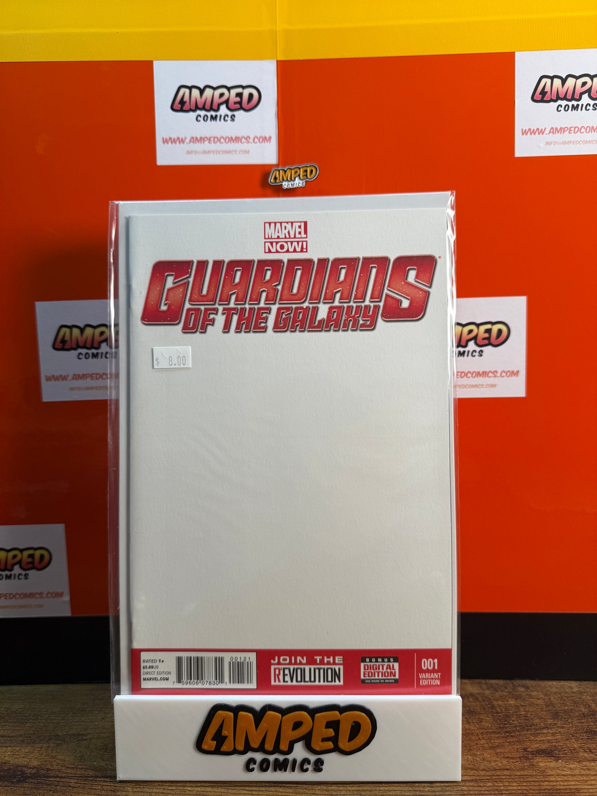Guardians of the Galaxy 1 Blank Variant Edition Marvel NOW
