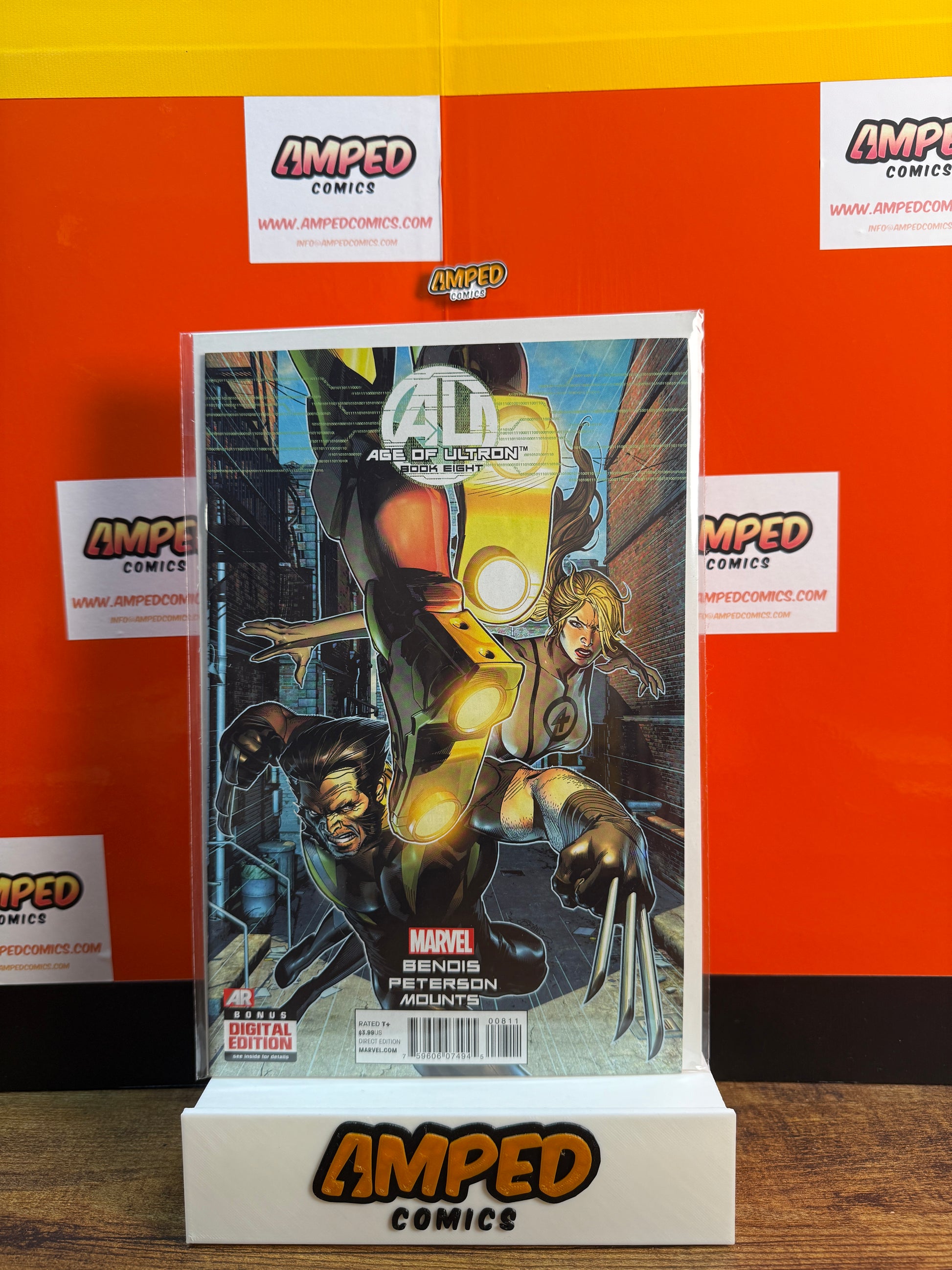 Age of Ultron 8 Marvel Comics Bendis Peterson Mounts