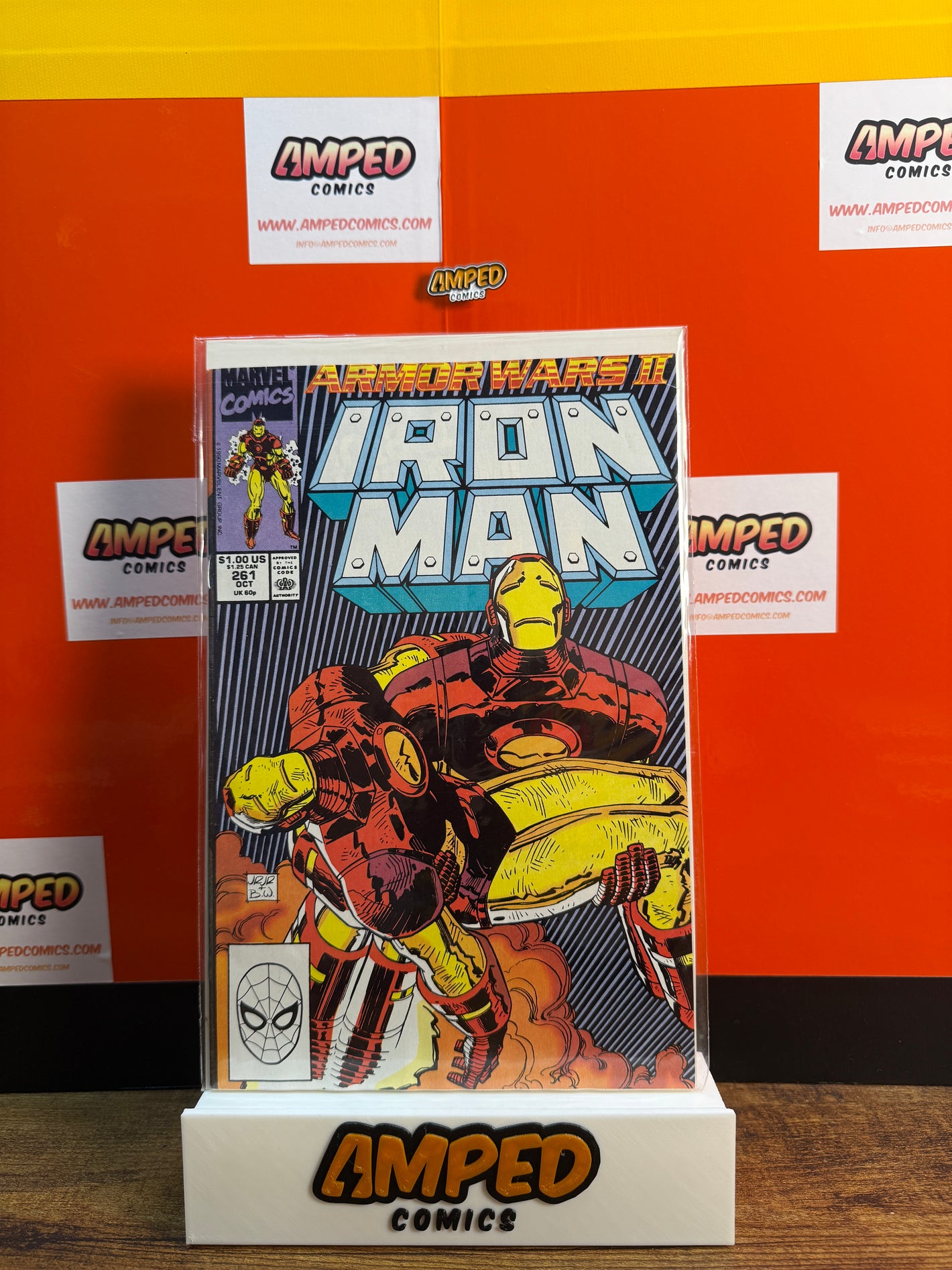 Iron Man 261 Marvel Comics Armor Wars II 1990