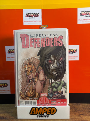 The Fearless Defenders 4AU Marvel Comics 2013