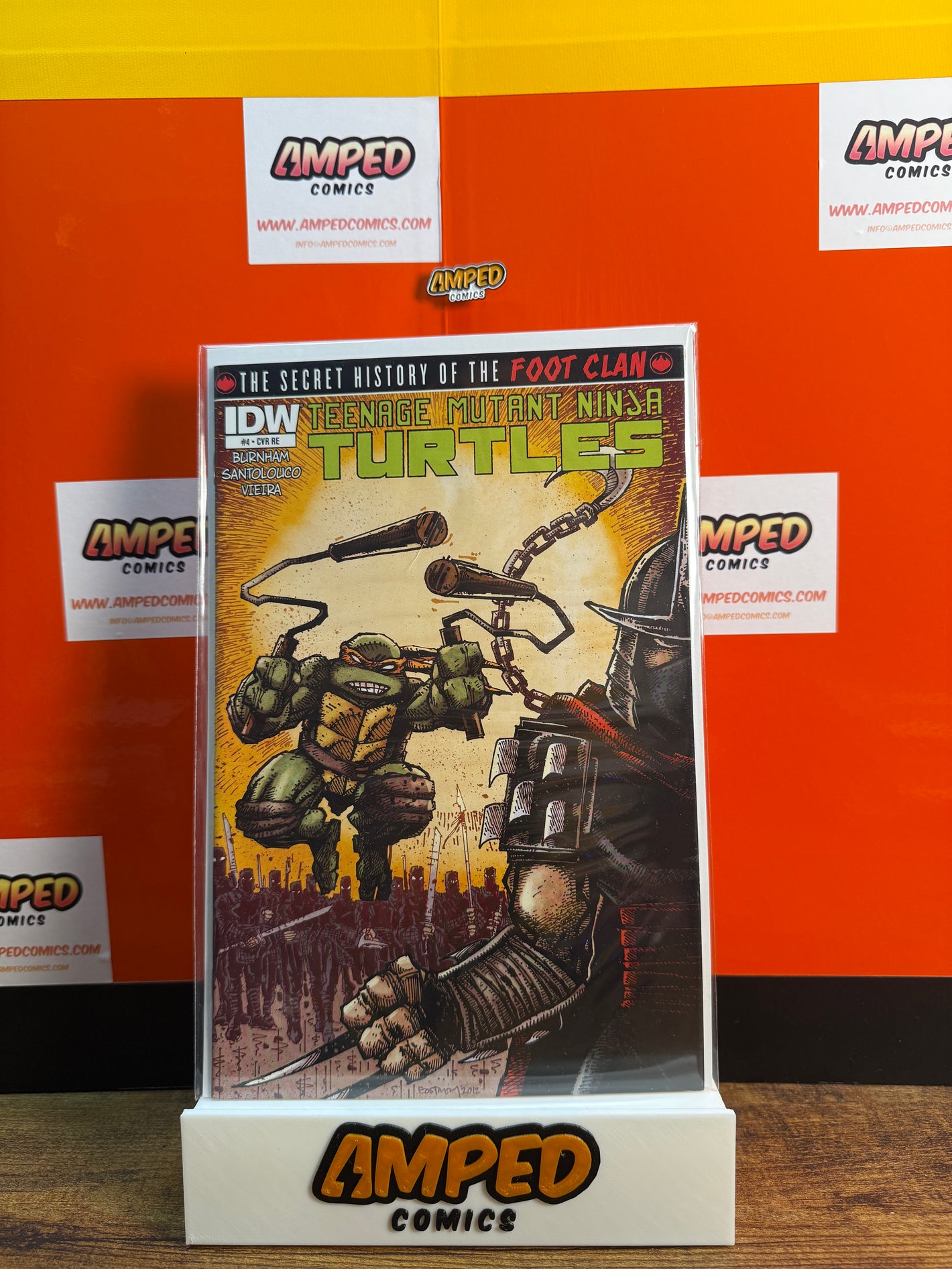 TMNT The Secret History of the Foot Clan 4 IDW 2013