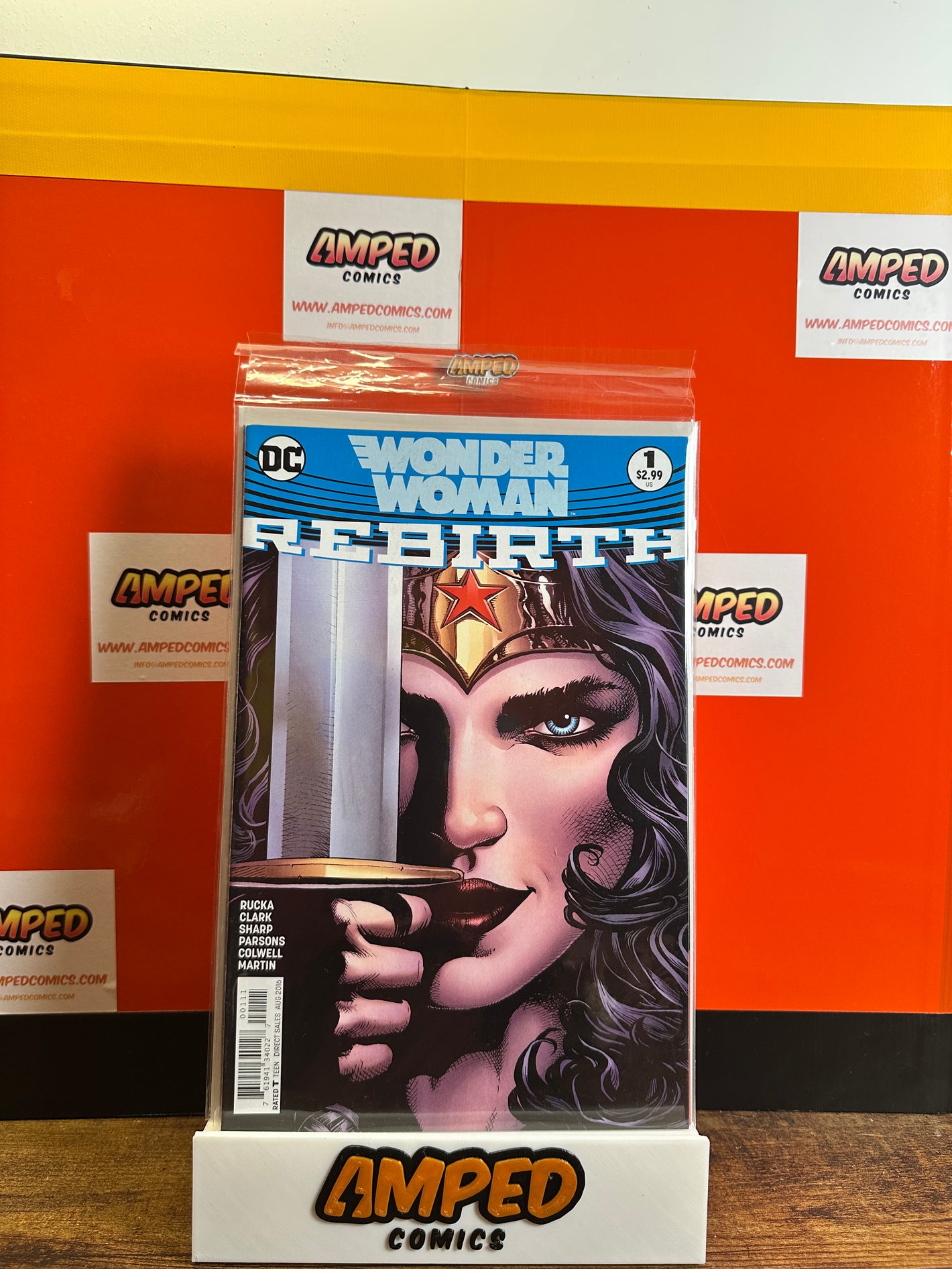 Wonder Woman Rebirth 1 DC Comics 2016 Greg Rucka