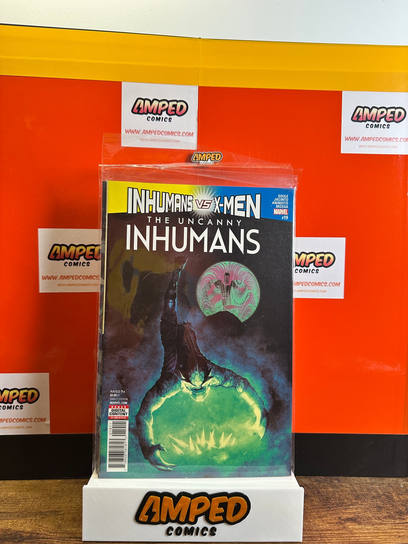 Uncanny Inhumans vs X-Men 19 Marvel Comics 2017