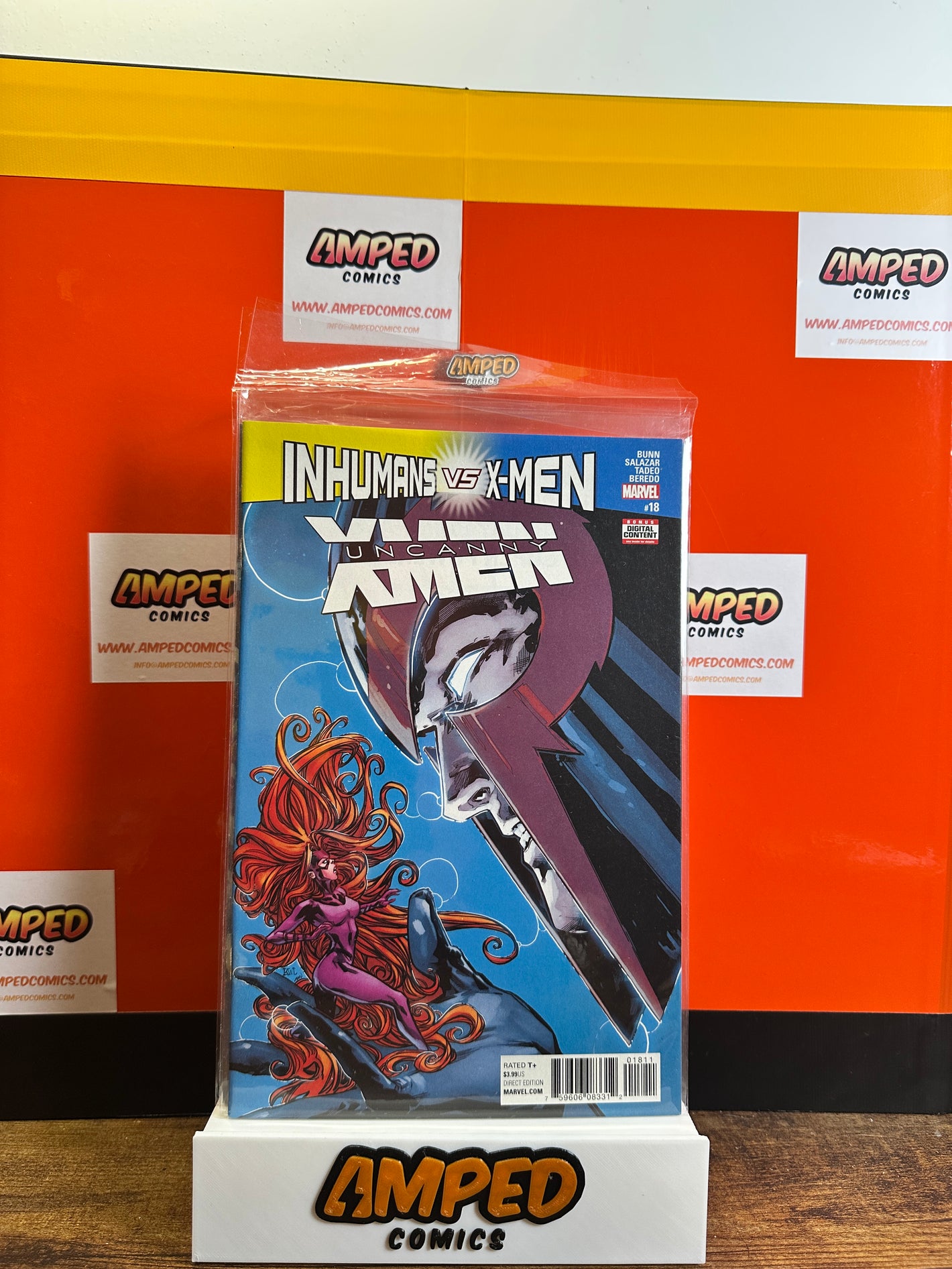 Uncanny X-Men 18 Marvel Comics Inhumans vs X-Men Tie-In