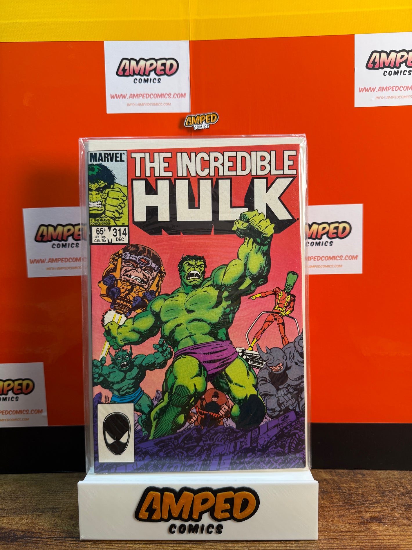 The Incredible Hulk 314 Marvel Comics Dec 1985