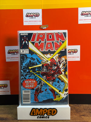 Iron Man 230 Marvel Comics May 1988 Death of the Hero