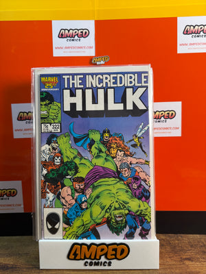 The Incredible Hulk 322 Marvel 25th Anniversary August 1986