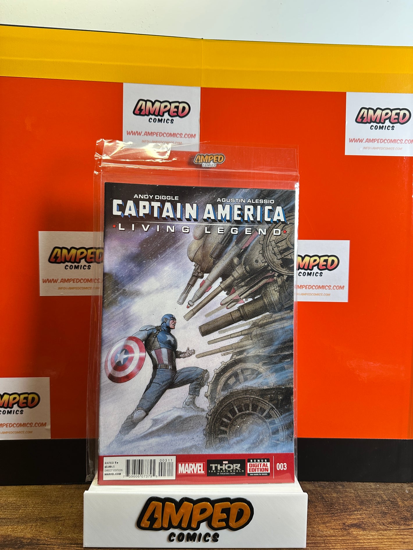 Captain America Living Legend 3 Marvel Comics 2014