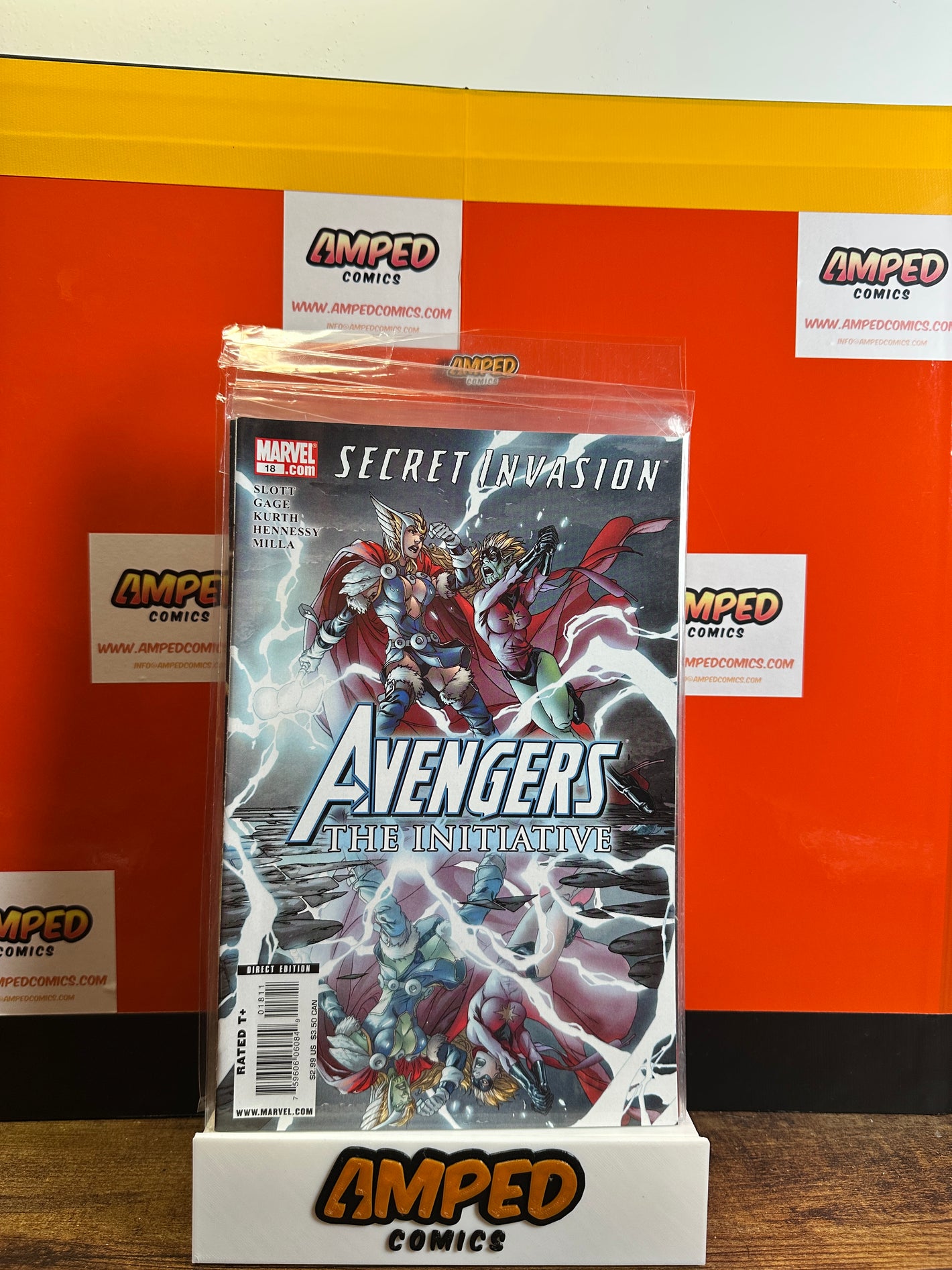Avengers The Initiative 18 Secret Invasion Marvel Comics