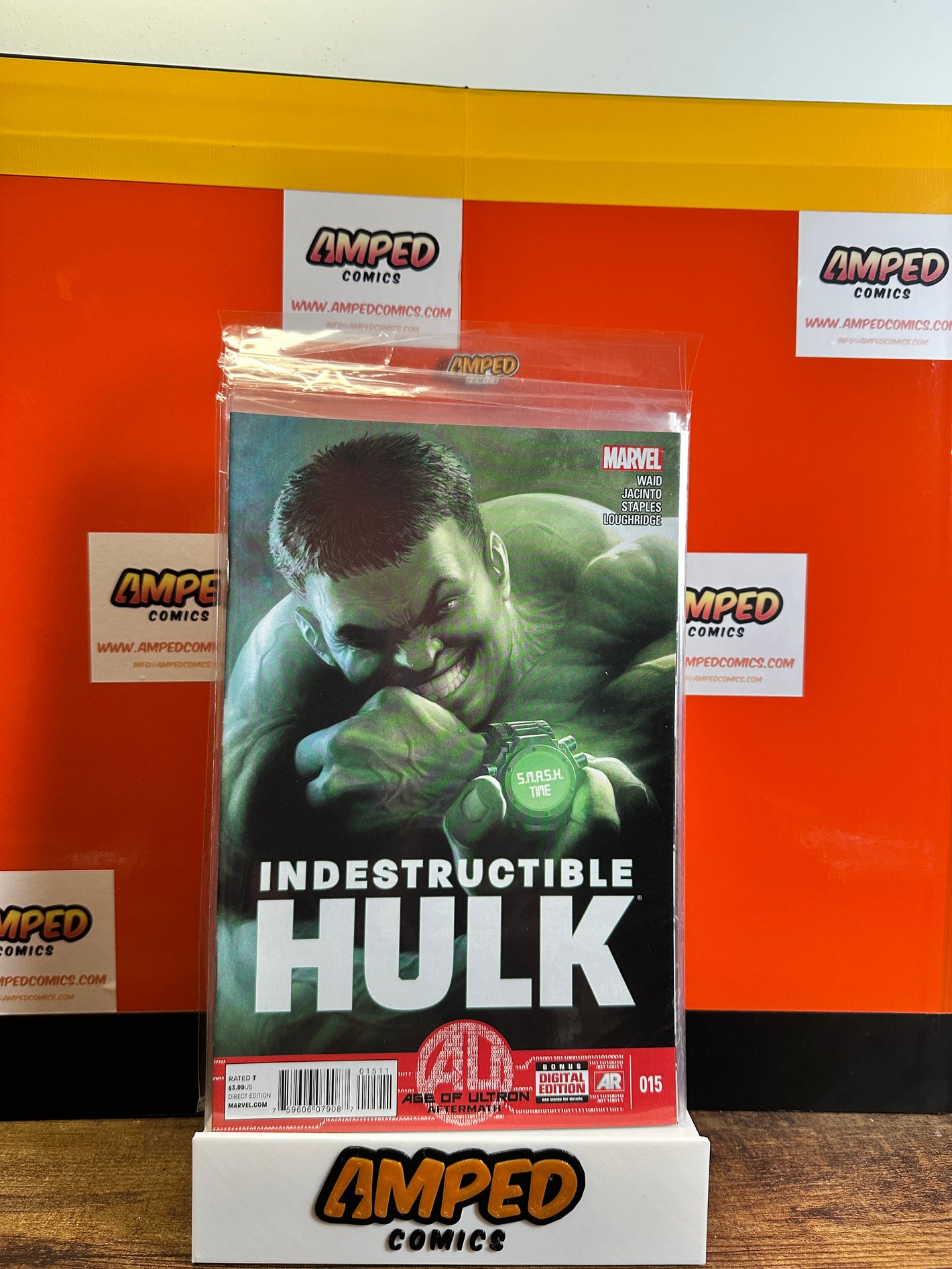 Indestructible Hulk 15 Marvel 2014 Age of Ultron Aftermath