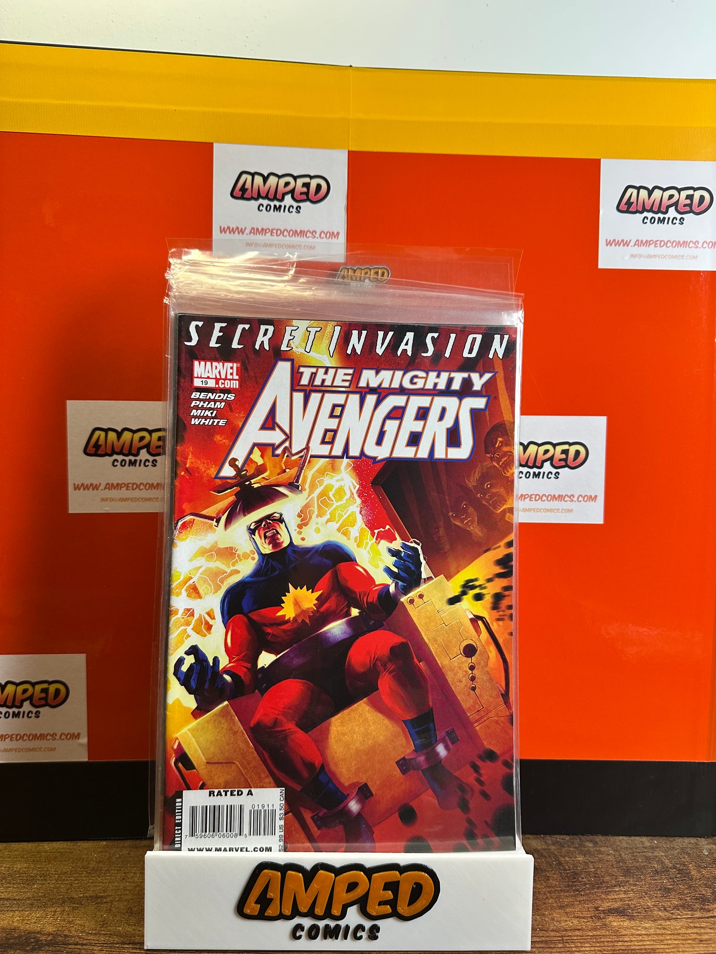 The Mighty Avengers 19 Secret Invasion Marvel Comics