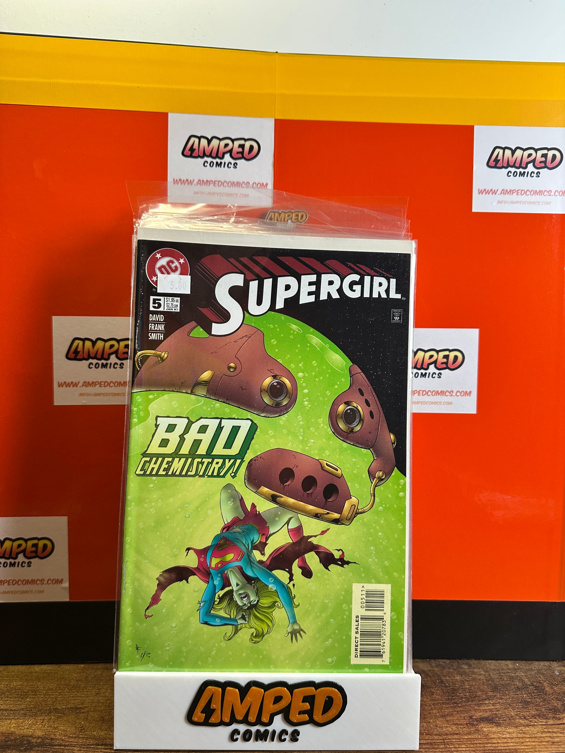 Supergirl 5 DC Comics Bad Chemistry Cover