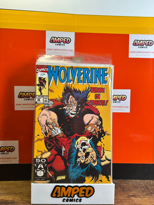 Wolverine 38 Marvel Comics April 1990 Death in Venice