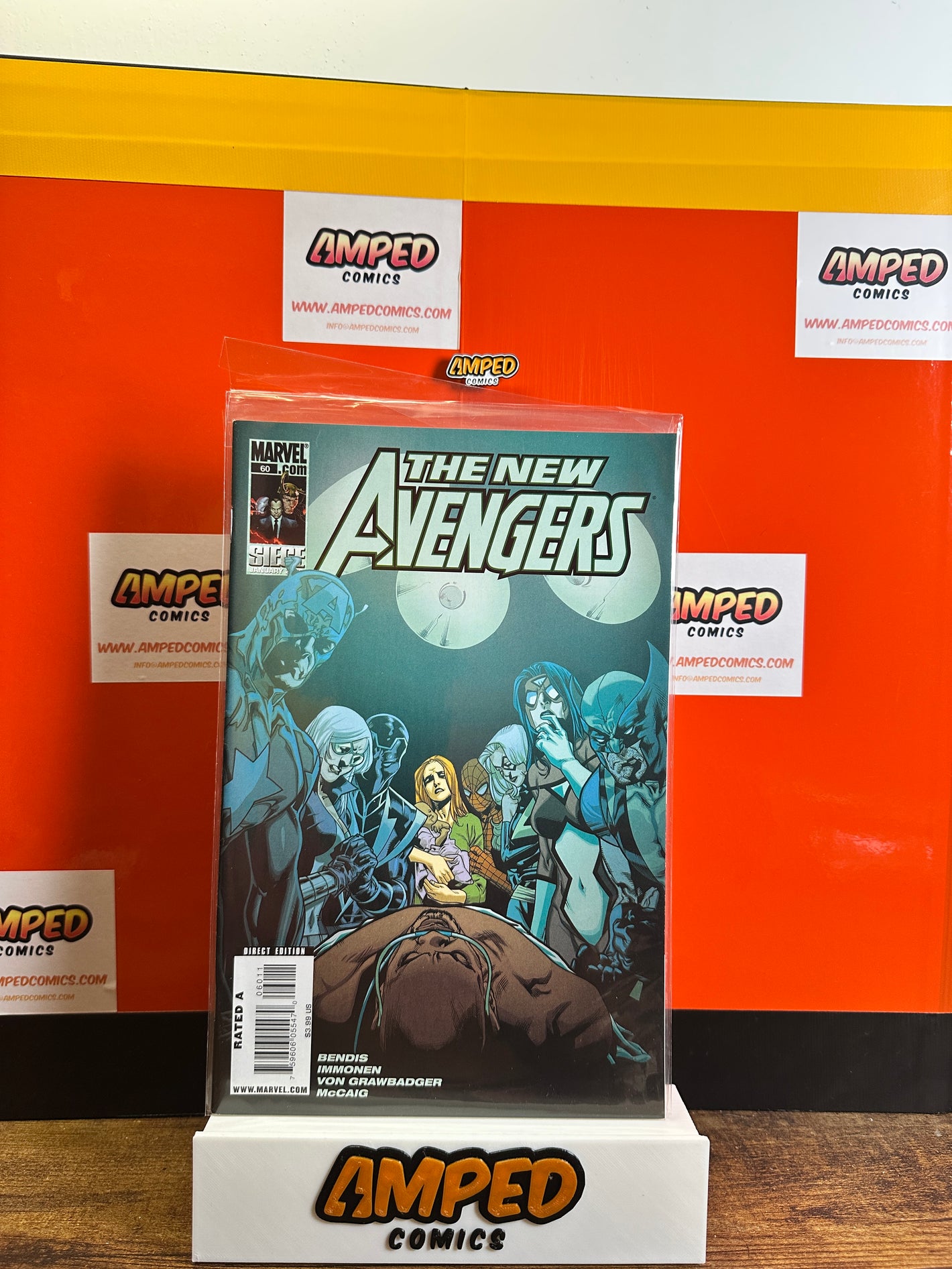 The New Avengers 60 Marvel Comics Bendis Immonen