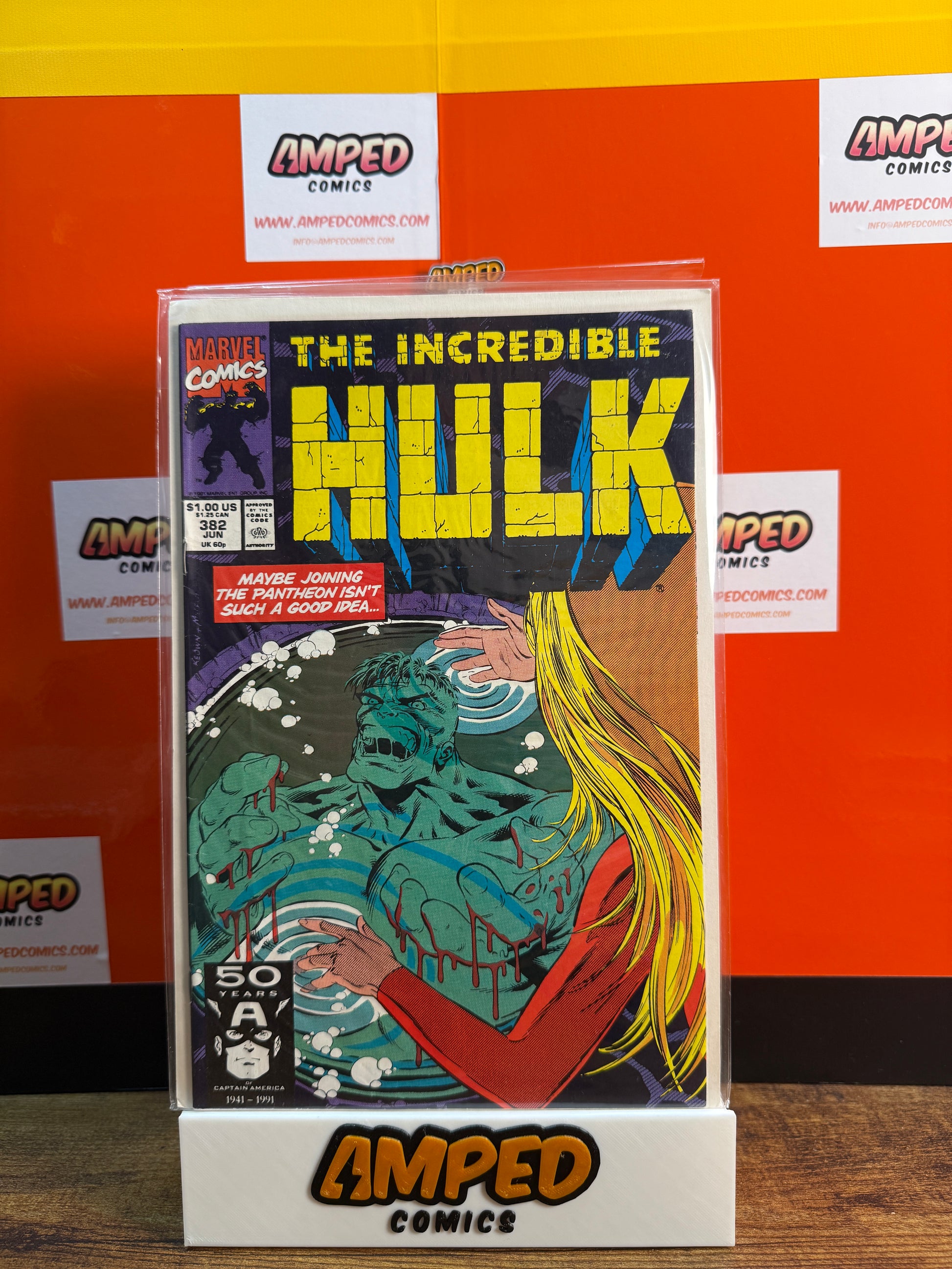 The Incredible Hulk 382 Marvel Comics 1991