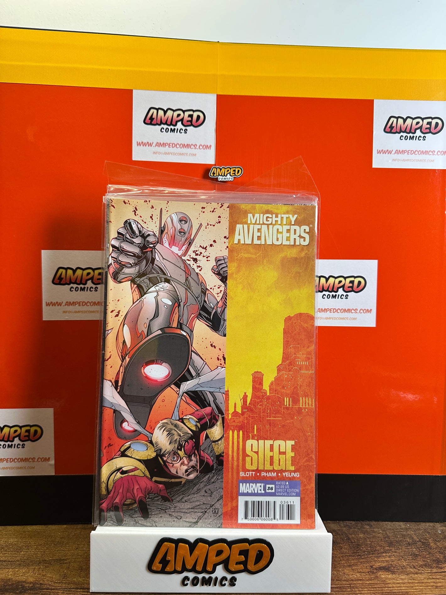 Mighty Avengers 36 Siege Marvel Comics 2010