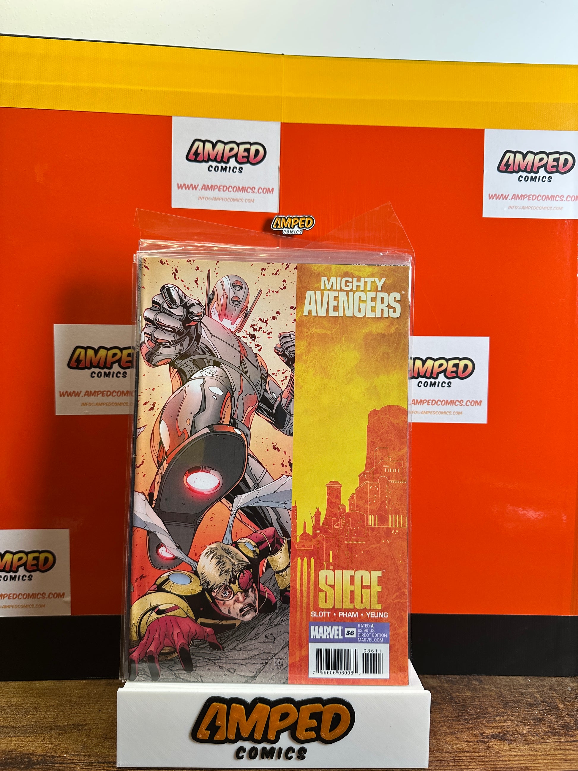 Mighty Avengers 36 Siege Marvel Comics 2010