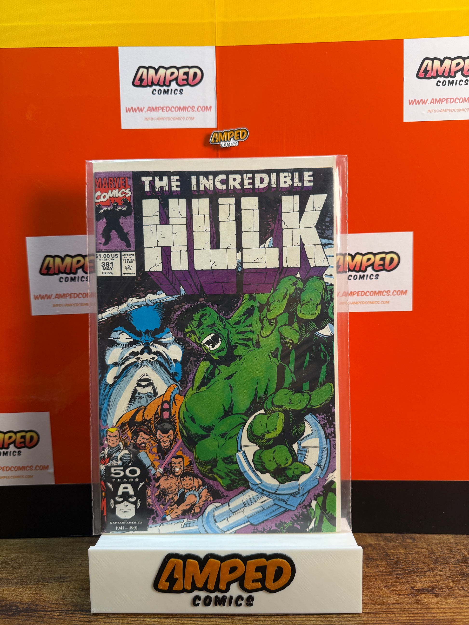 The Incredible Hulk 381 Marvel Comics May 1991