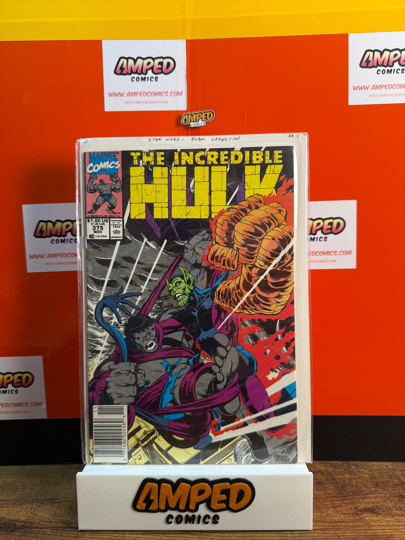 The Incredible Hulk 375 Marvel Comics 1990