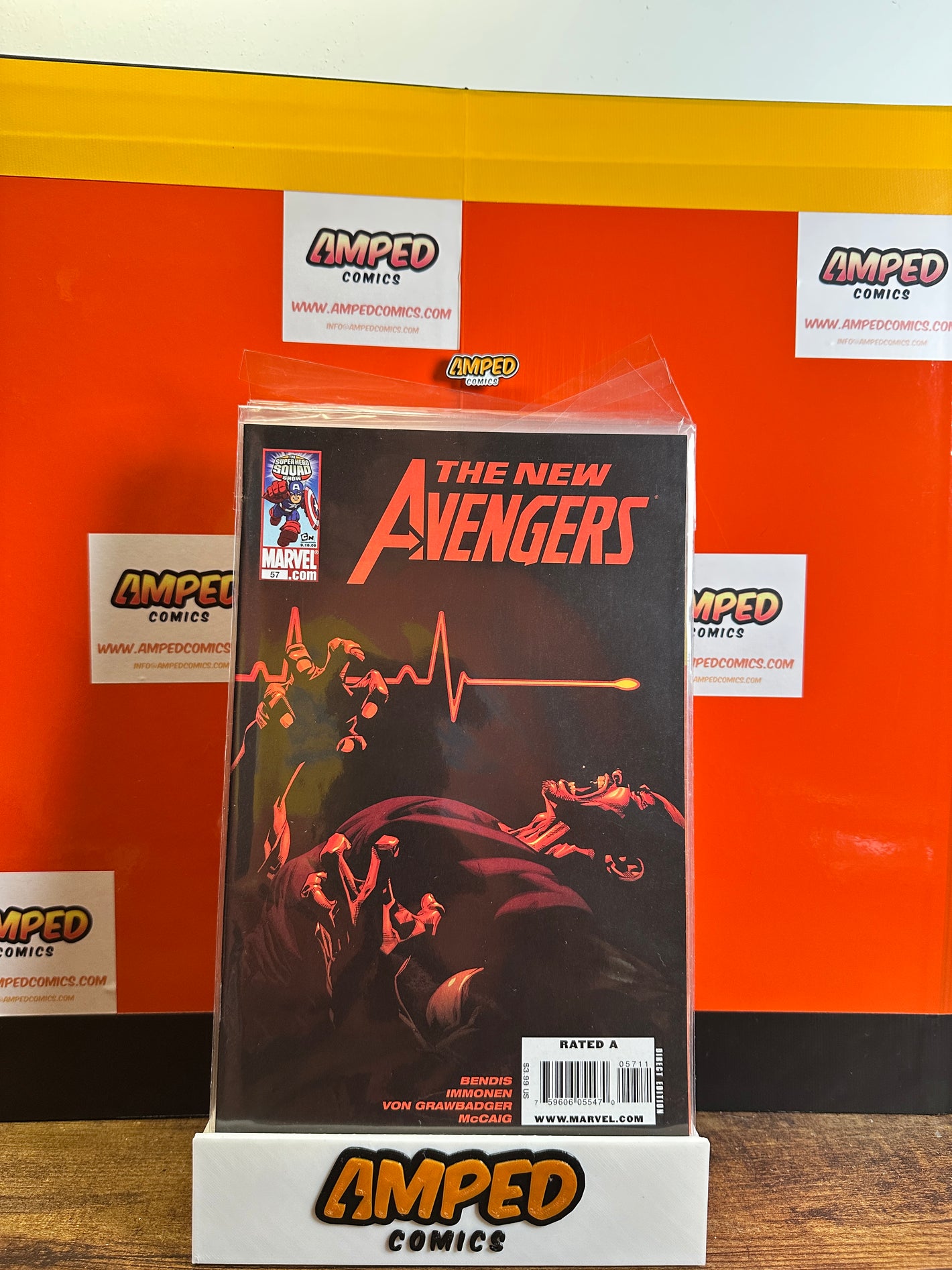 The New Avengers 57 Marvel Comics Bendis Immonen