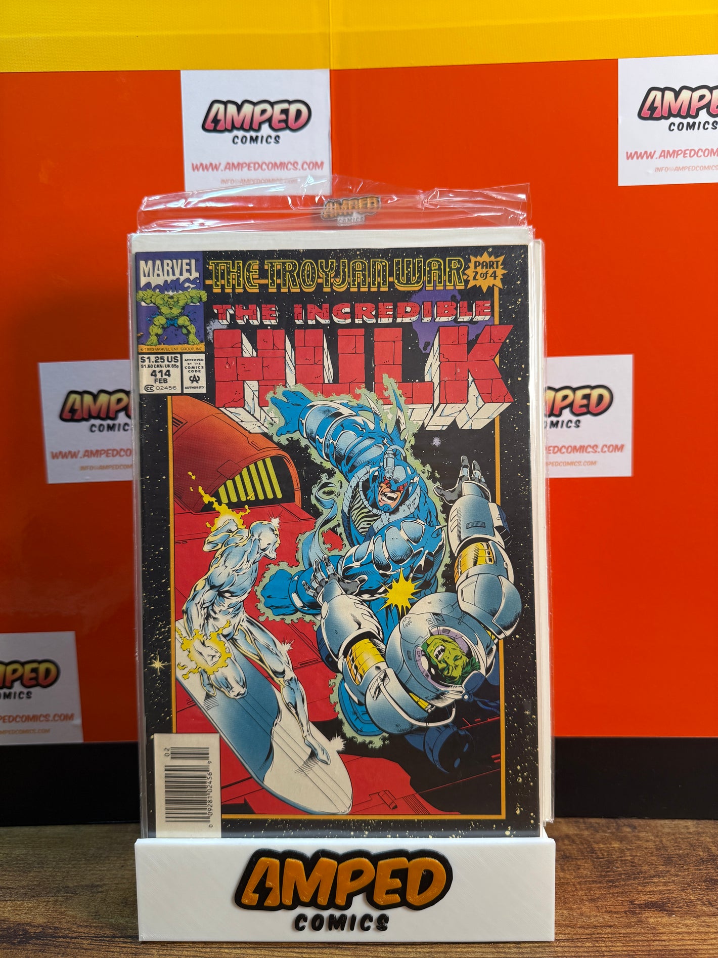 The Incredible Hulk 414 Marvel Comics 1994 The Troyjan War Part 2