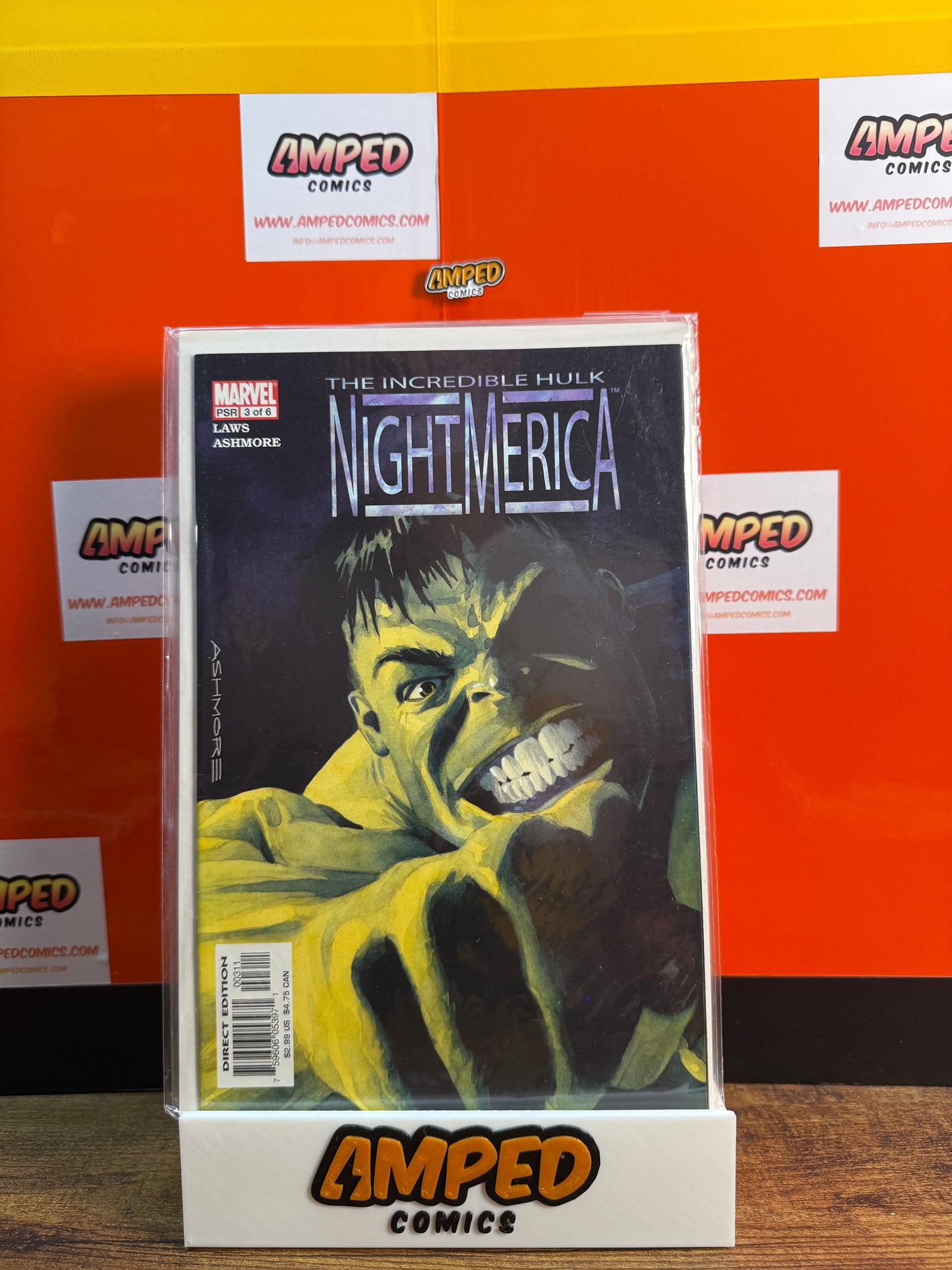 The Incredible Hulk Nightmerica 3 of 6 Marvel Comics