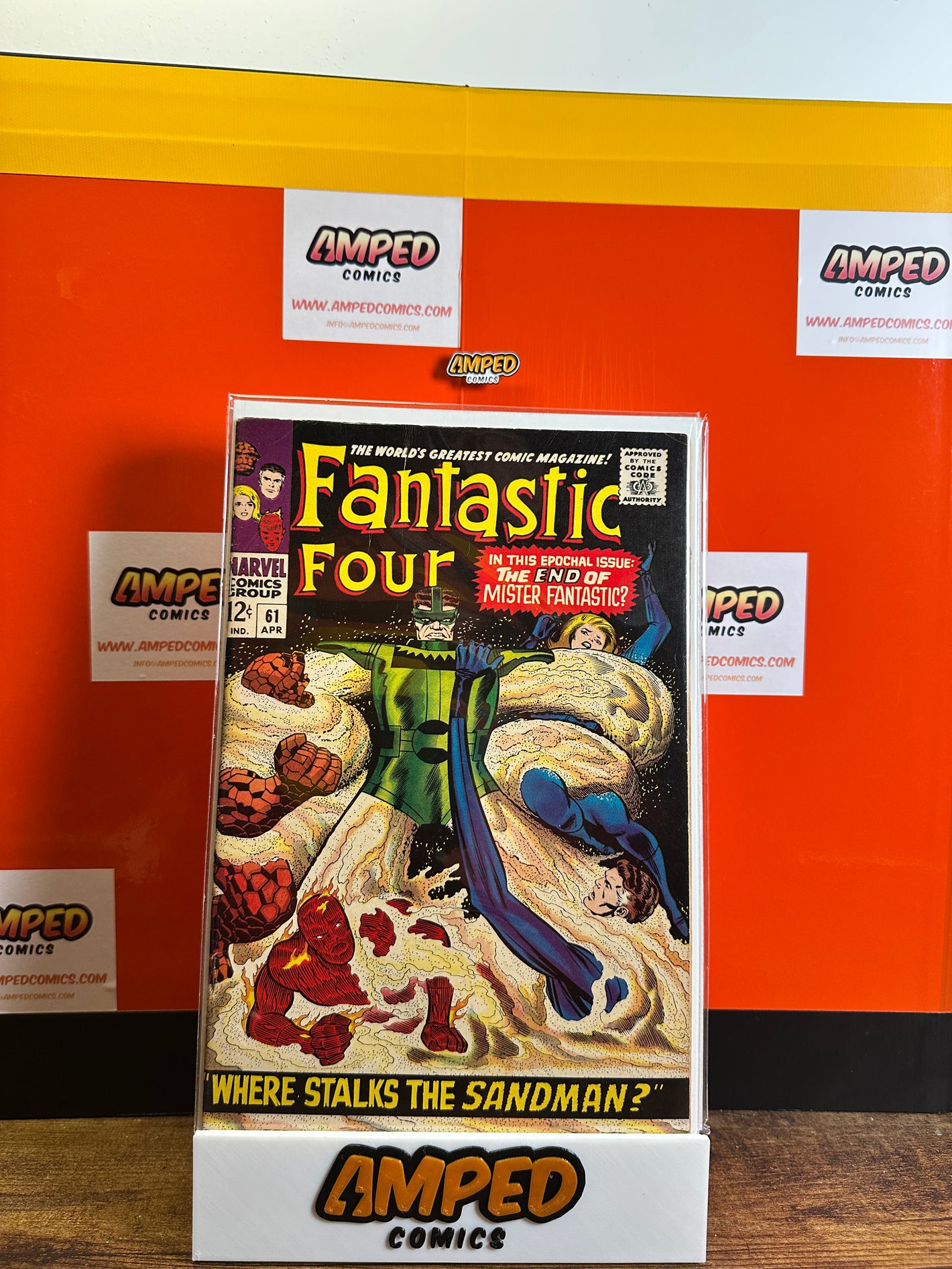 Fantastic Four 61 Marvel Comics April 1967 Sandman Appearance