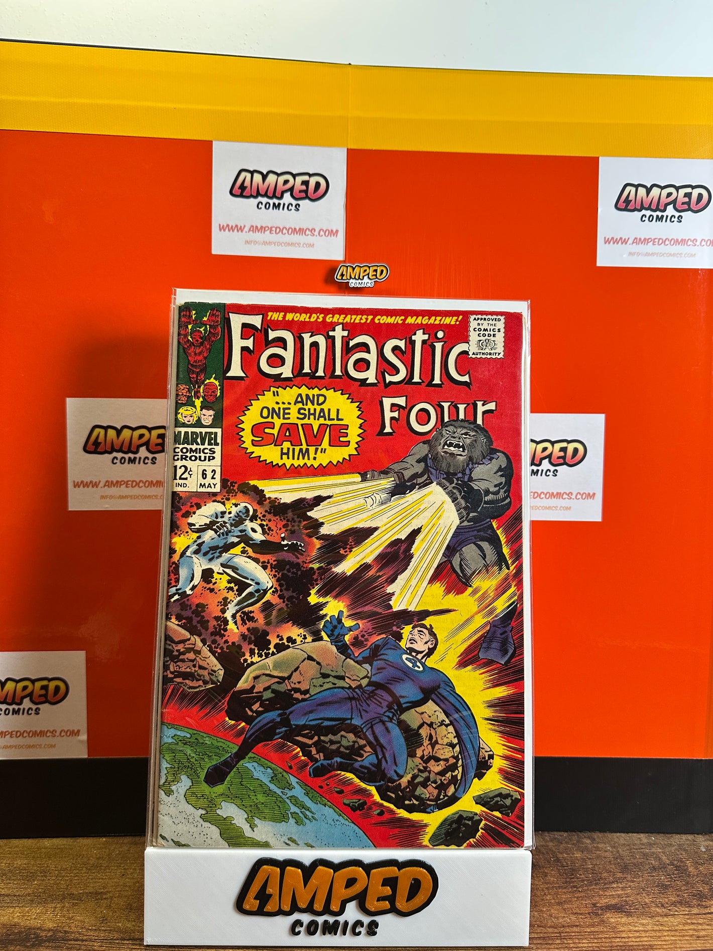 Fantastic Four 62 Marvel Comics May 1967