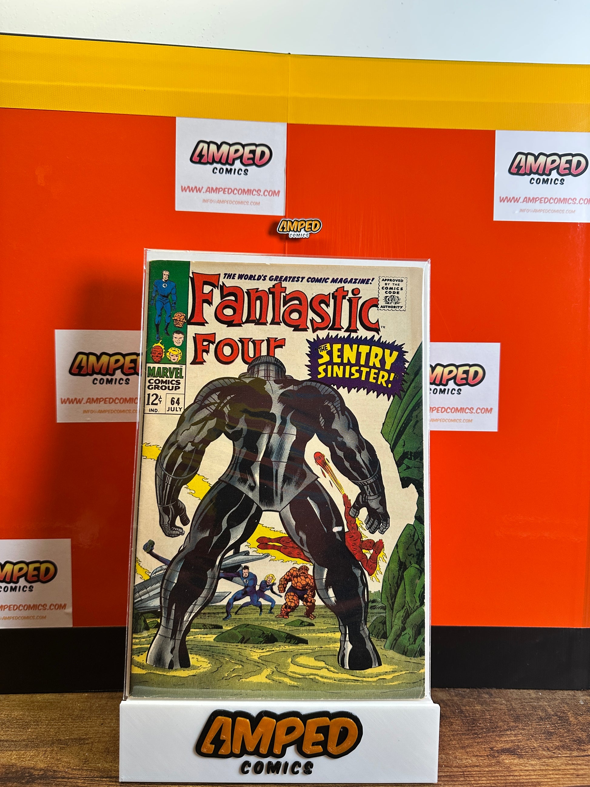 Fantastic Four 64 Marvel Comics July 1967 The Entry Sinister
