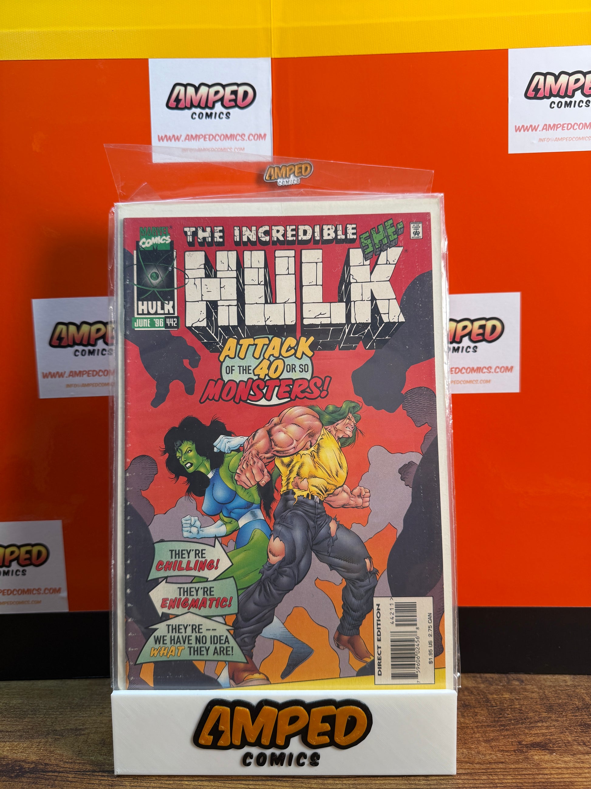 The Incredible Hulk 442 Marvel Comics June 1996 She-Hulk Appearance