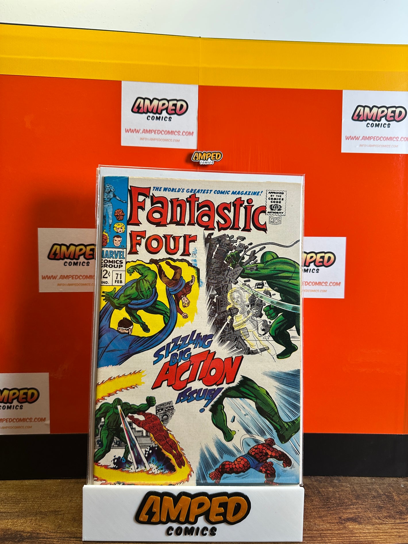 Fantastic Four 71 Marvel Comics February 1968