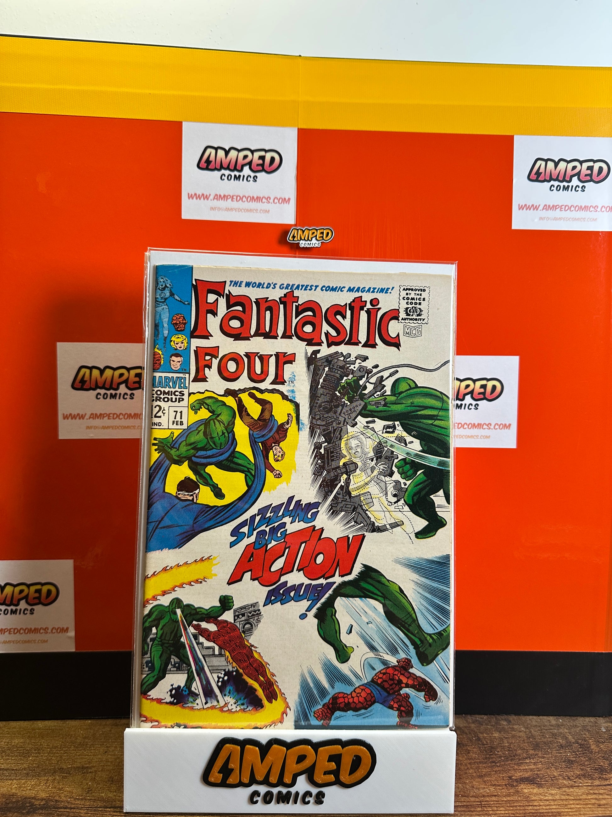 Fantastic Four 71 Marvel Comics February 1968
