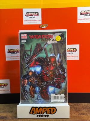 Weapon X First Class 2 (Marvel, 2009) Deadpool Wolverine Cover
