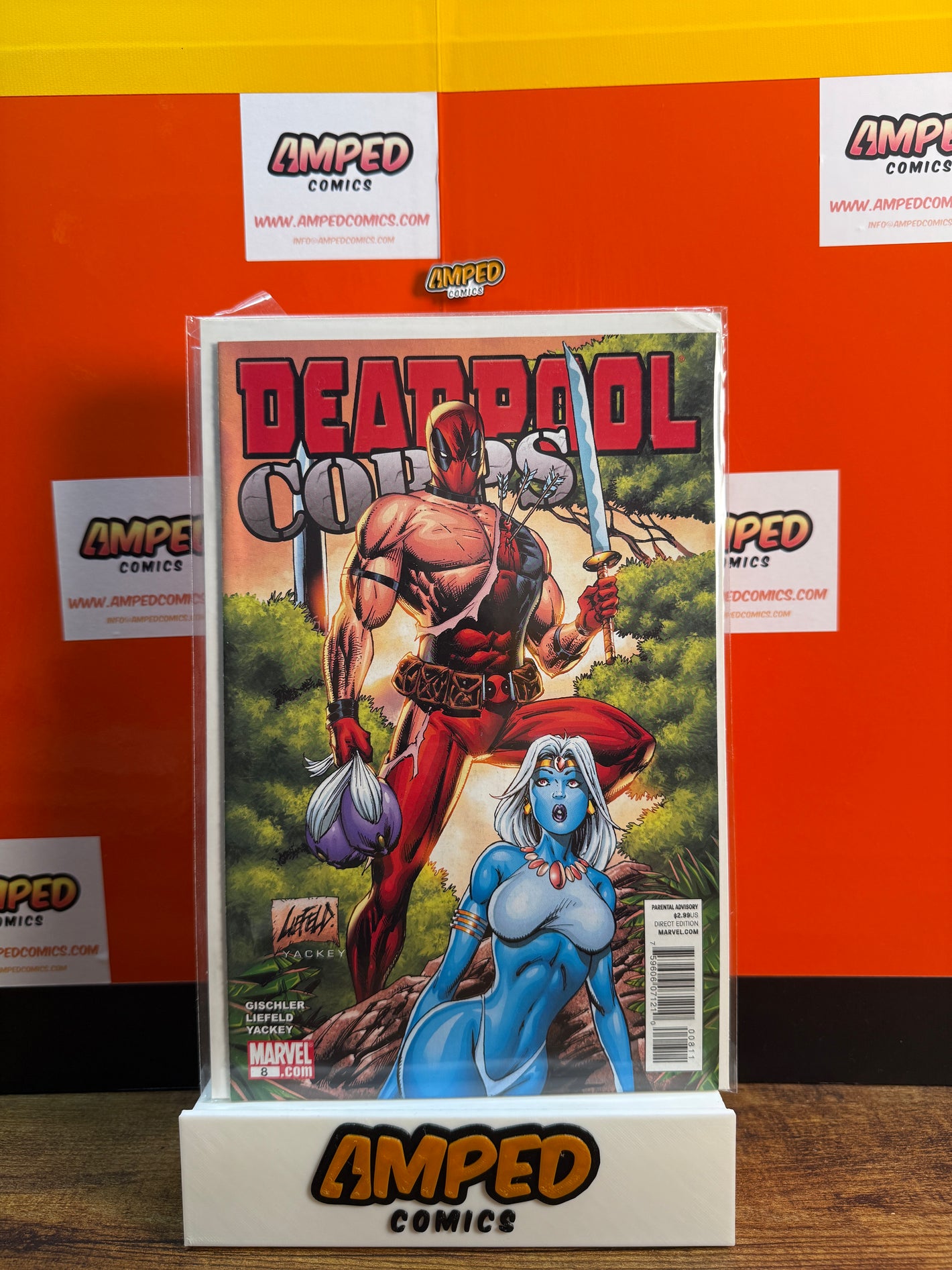 Deadpool Corps 8 Marvel Comics Liefeld Cover