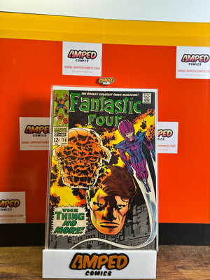 Fantastic Four 78 Marvel Comics 1966 The Thing No More