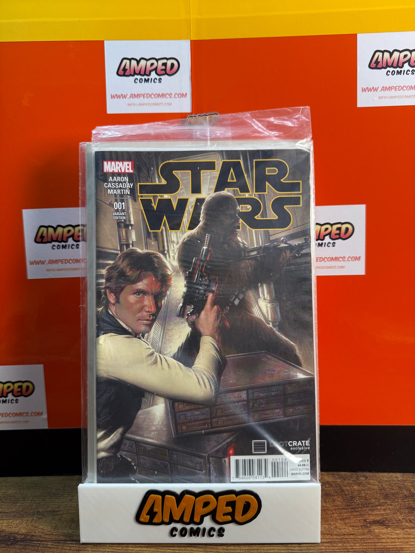 Star Wars 1 Variant Edition Marvel 2015 Loot Crate Exclusive POLYBAGGED