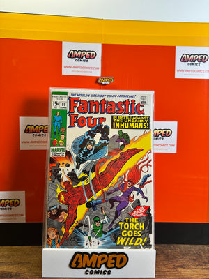 Fantastic Four 99 Marvel Comics June 1970 The Torch Goes Wild