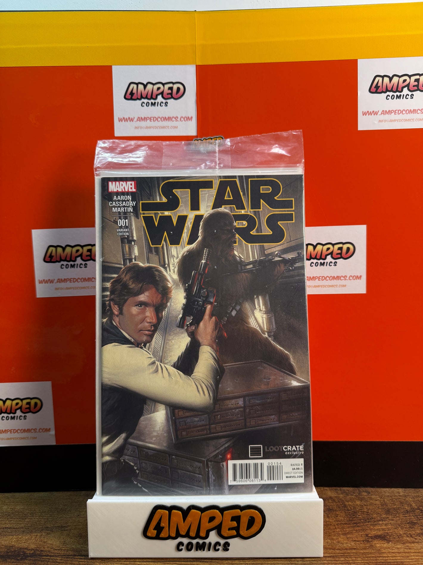 Star Wars 001 Variant Edition Loot Crate Exclusive Marvel Polybagged