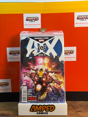 Avengers vs X-Men 12 Marvel Comics 2012 Iron Man Cover