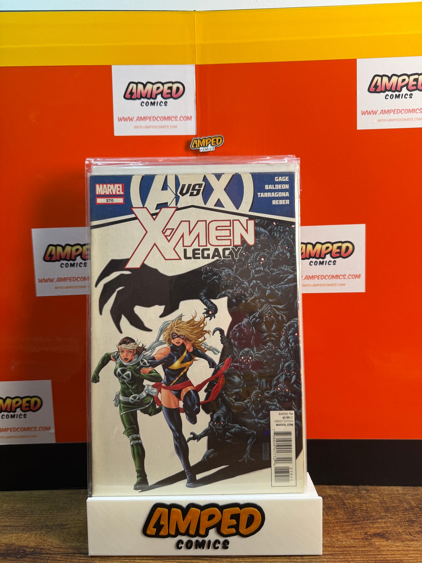 A vs X - X-Men Legacy 270 Marvel Comics AVX Tie-In
