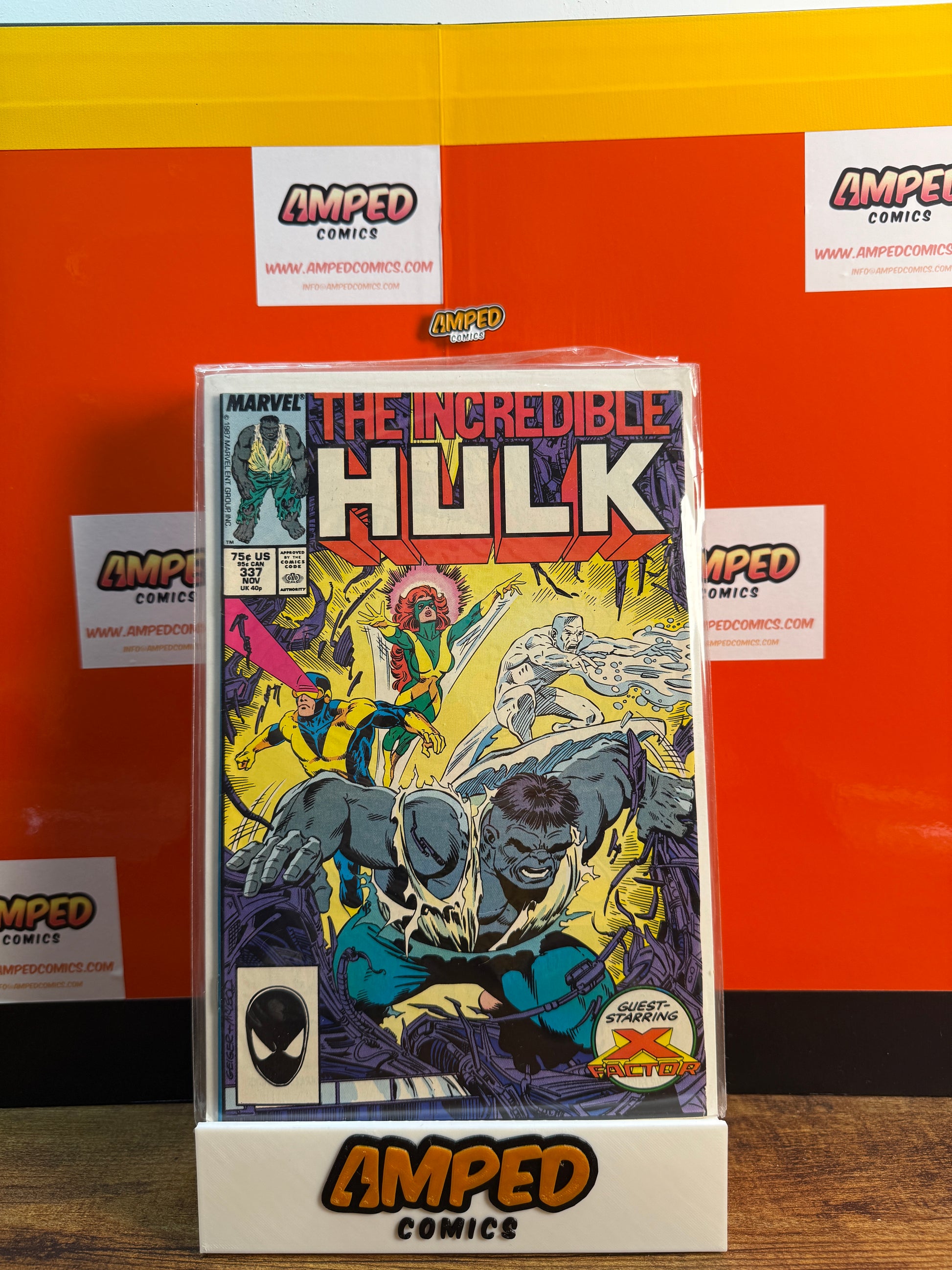 The Incredible Hulk 337 Marvel Comics Nov 1987 Guest-Starring X-Factor