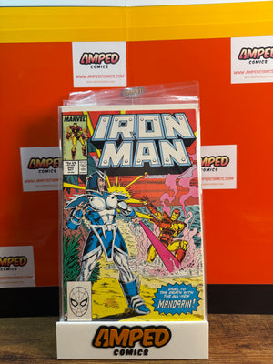 Iron Man 242 Marvel Comics May 1989 Mandarin Appearance