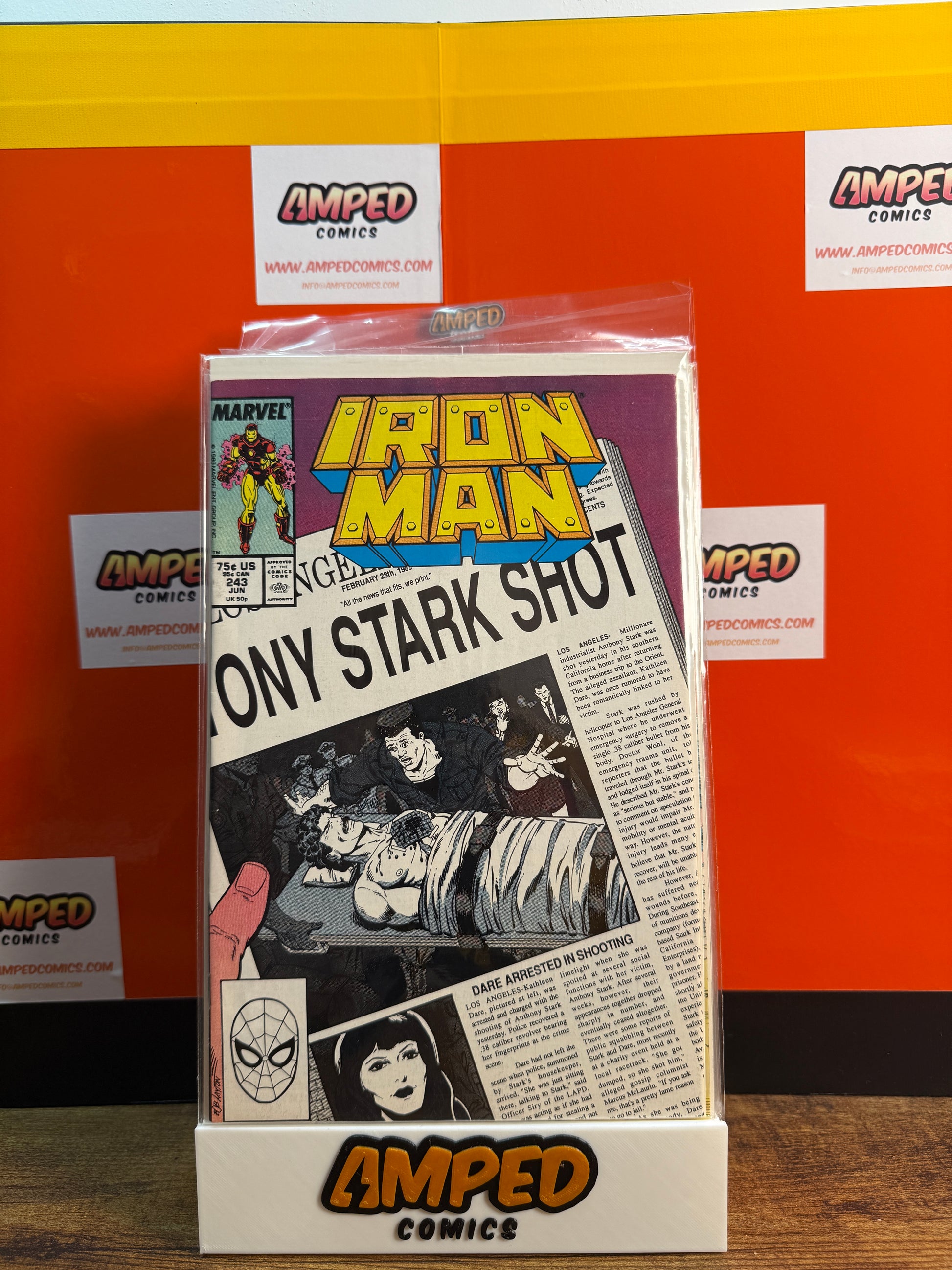 Iron Man 243 Marvel Comics February 1989