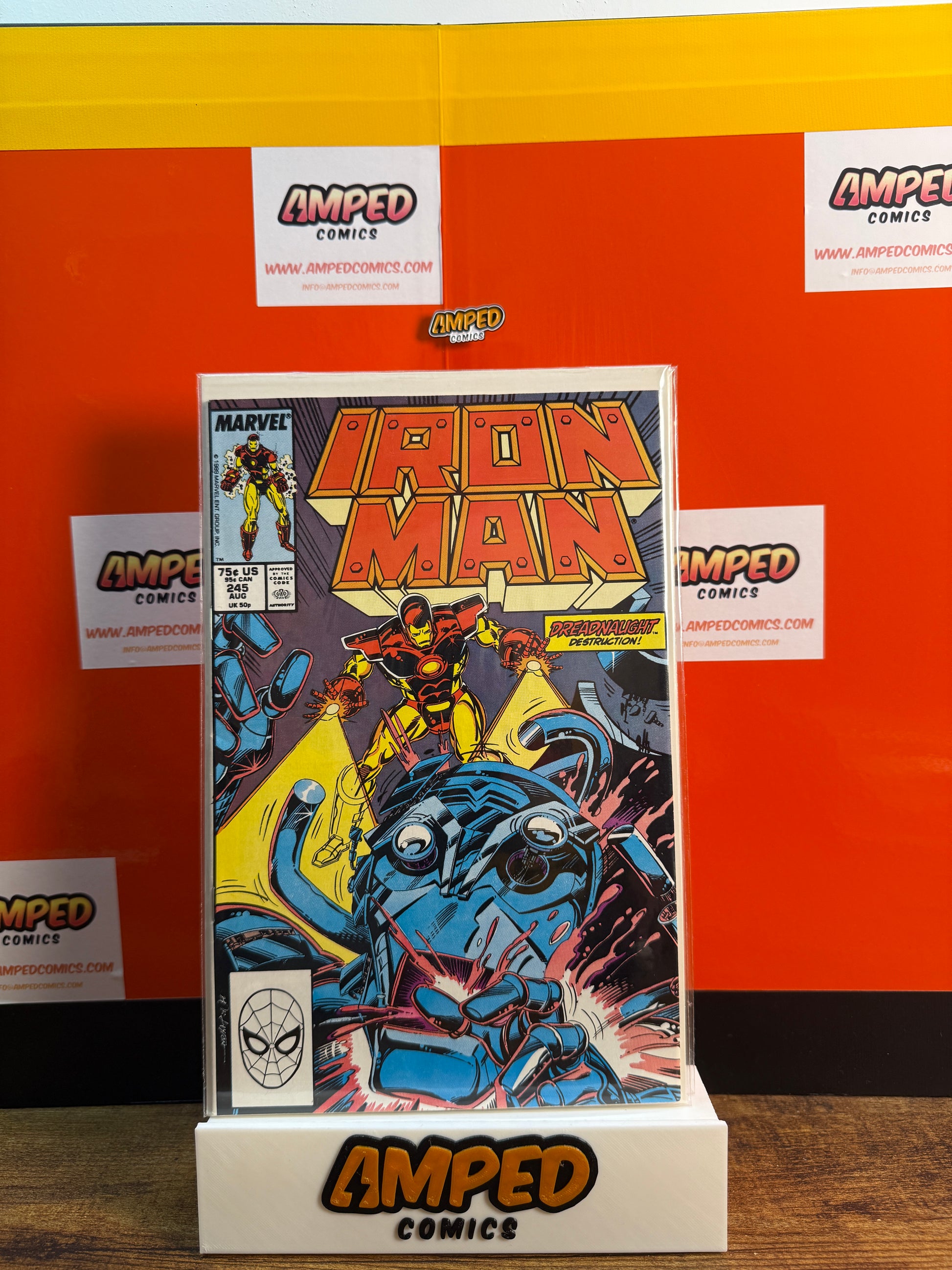 Iron Man 245 Marvel Comics August 1989