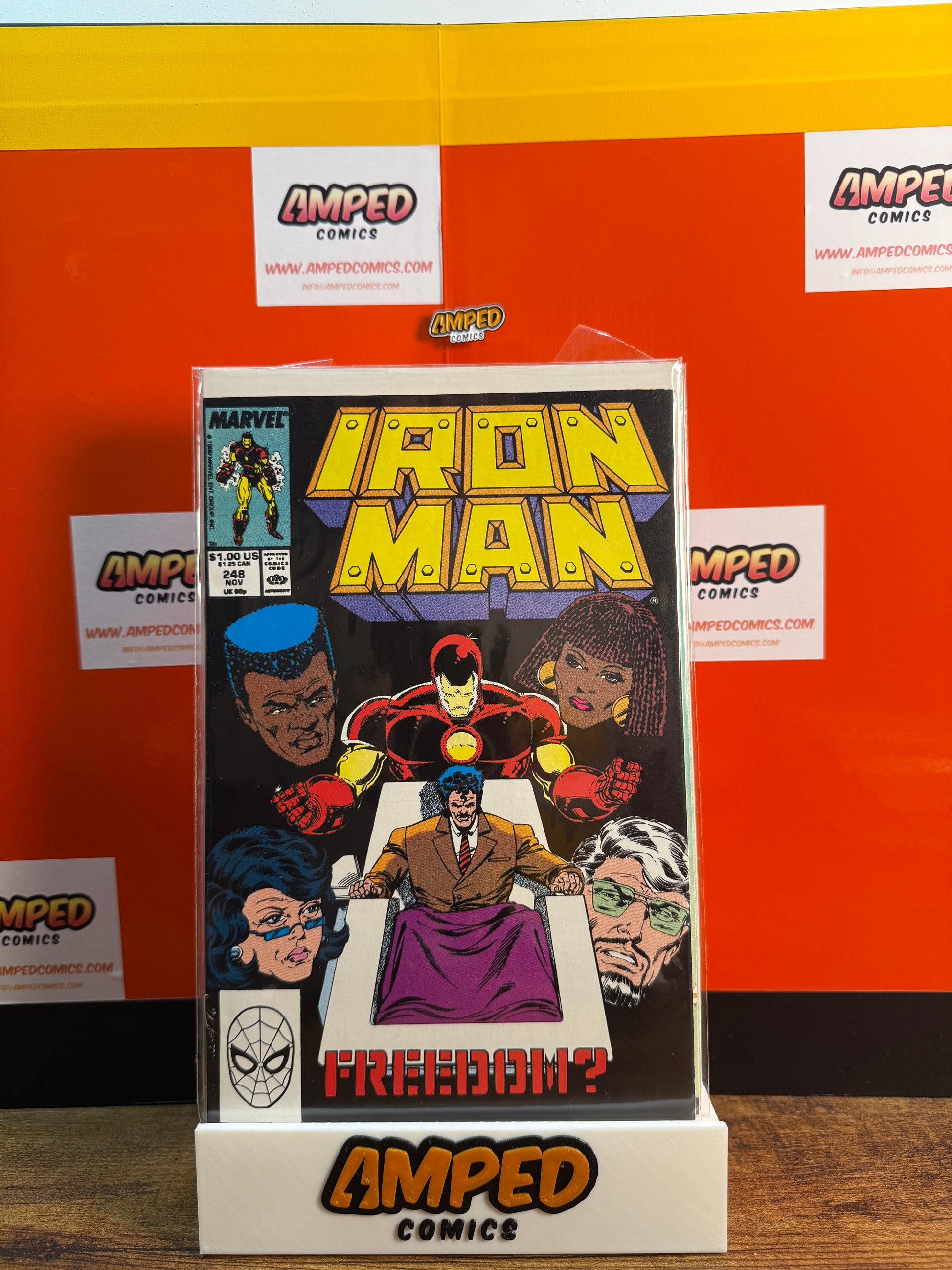 Iron Man 248 Marvel Comics 1989