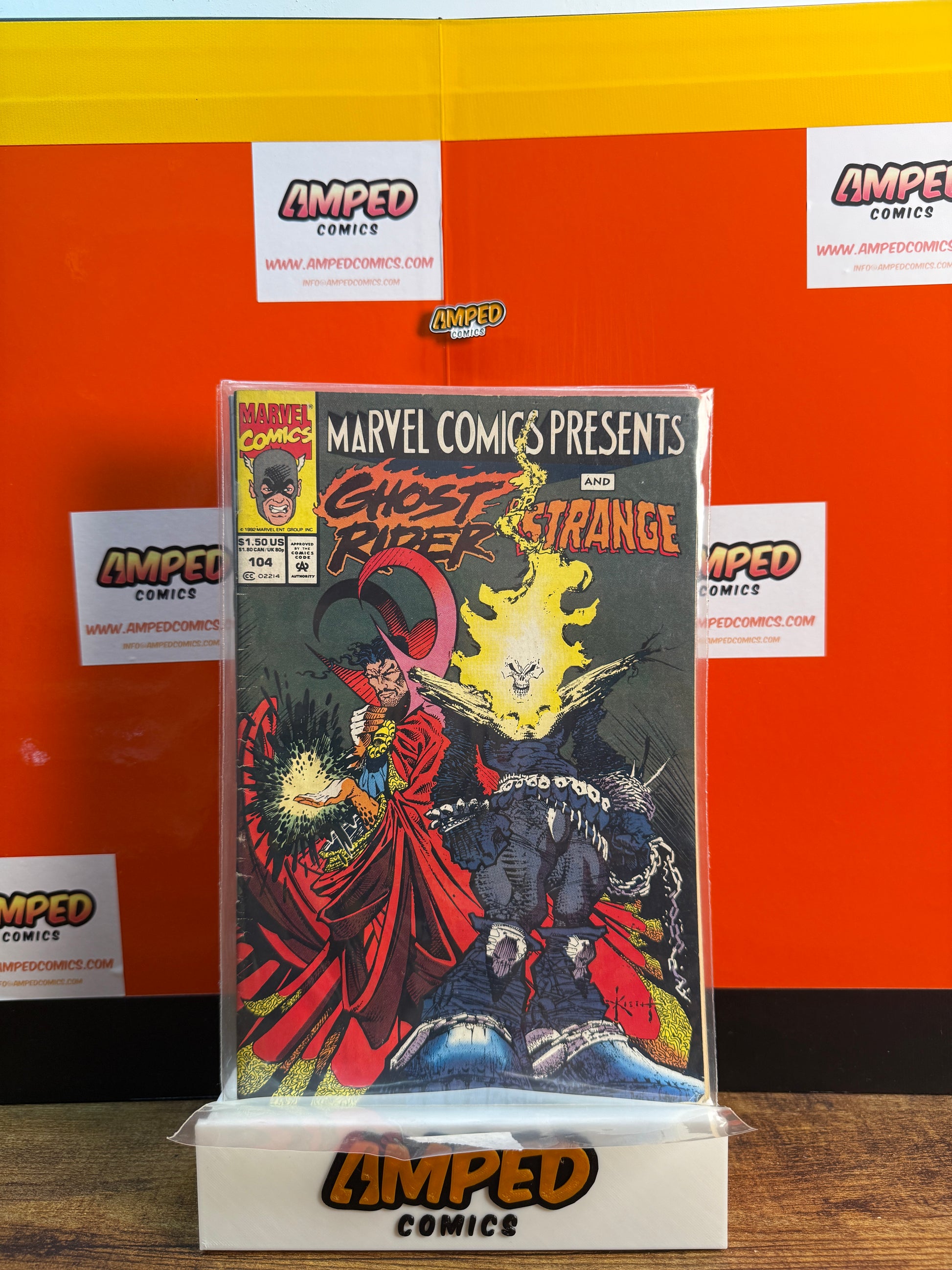 Marvel Comics Presents 104 Ghost Rider Dr. Strange 1992