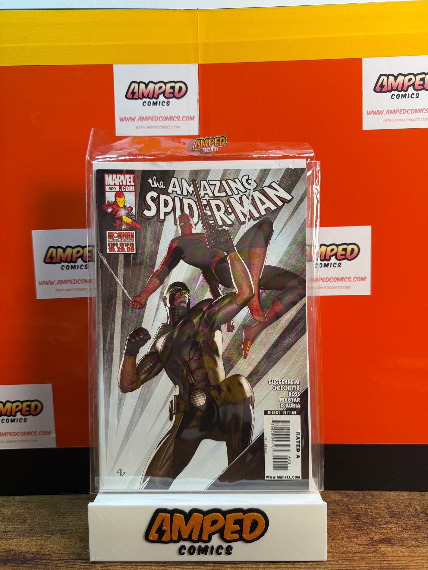 Amazing Spider-Man 609 Marvel Comics 2009 Guggenheim Checchetto