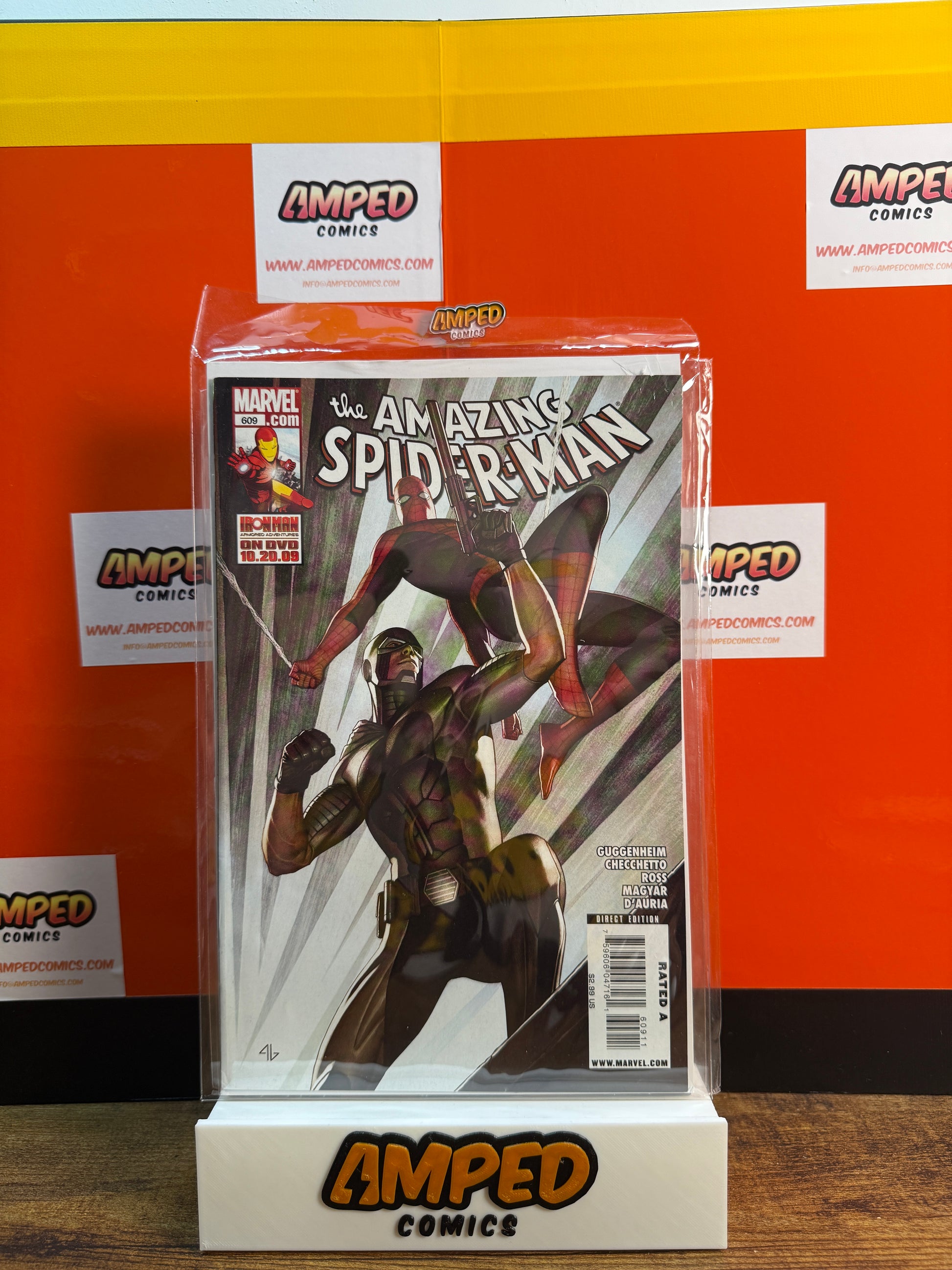 Amazing Spider-Man 609 Marvel Comics 2009 Guggenheim Checchetto
