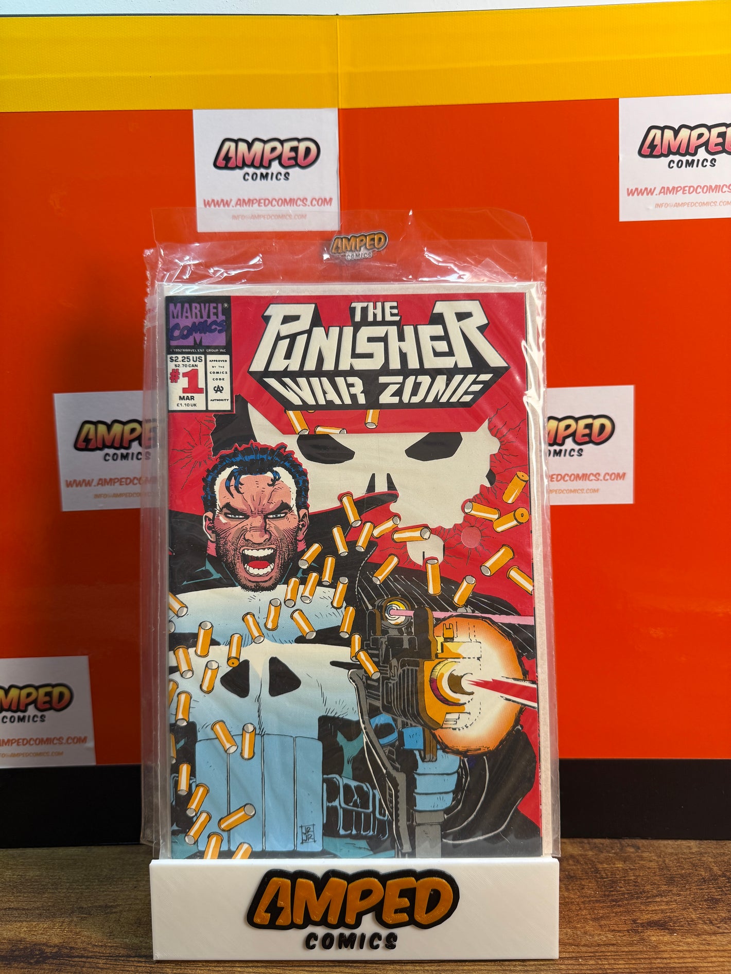 The Punisher War Zone 1 Marvel Comics March 1992