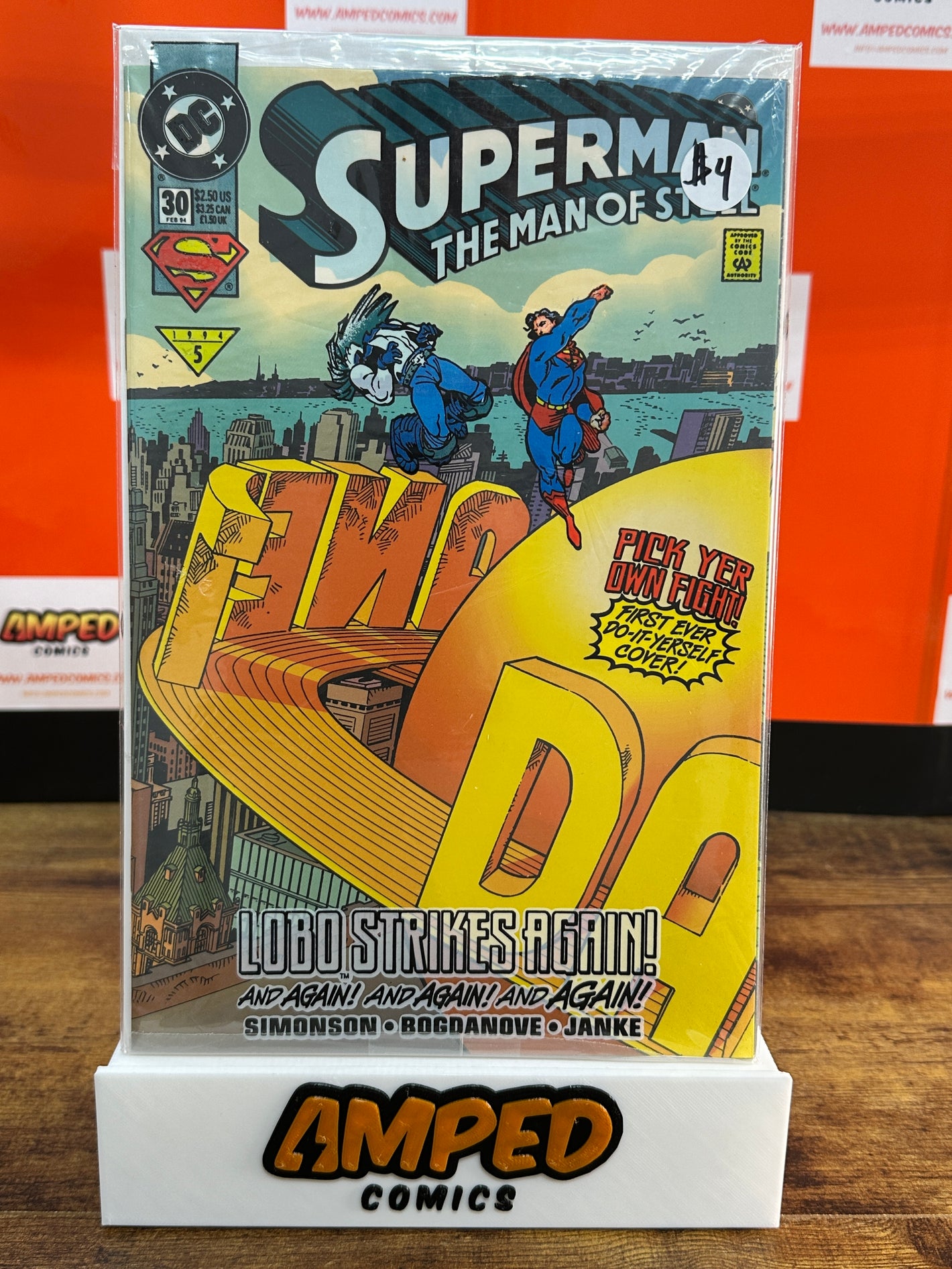 Superman The Man of Steel 30 (1994) DC Comics